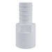 Hose Barb 1" x 1" (25.4mm x 25.4mm) NPS Female Thread, White