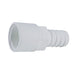 Hose Barb 1" x 1" (25.4mm x 25.4mm) NPS Female Thread, White