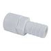 Hose Barb 1" x 1" (25.4mm x 25.4mm) NPS Female Thread, White