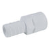 Hose Barb 1" x 1" (25.4mm x 25.4mm) NPS Female Thread, White
