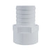 Hose Barb 2" x 2" (50.8mm x 50.8mm) NPS Female Thread, White