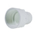 Hose Barb 2" x 2" (50.8mm x 50.8mm) NPS Female Thread, White