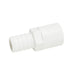 Hose Barb .875" x .75" (22.2mm x 19.1mm) NPS Female Thread, White