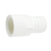Hose Barb Unequal 1.5" x 1.25" (38.1mm x 31.8mm) NPS Female Thread, White