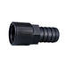 Quality Hose Barb Unequal 1.125" x 1" (28.6mm x 25.4mm) NPS Female Thread, Black