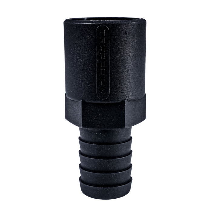 Hose Barb Unequal 0.875" x 0.75" (22.2mm x 19.1mm) NPS Female Thread