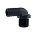 Hose Barb 90 Deg, 0.75"/0.75" (19.1mm/19.1mm), NPS, Compact