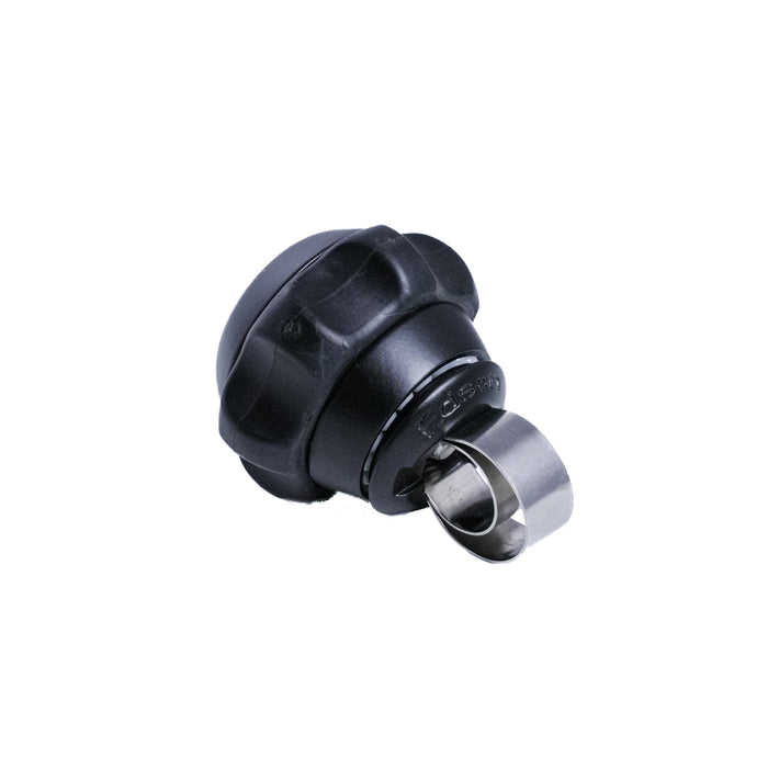 Power Knob, Comfort Grip, Black, with Hardware