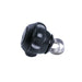 Power Knob, Comfort Grip, Black, with Hardware