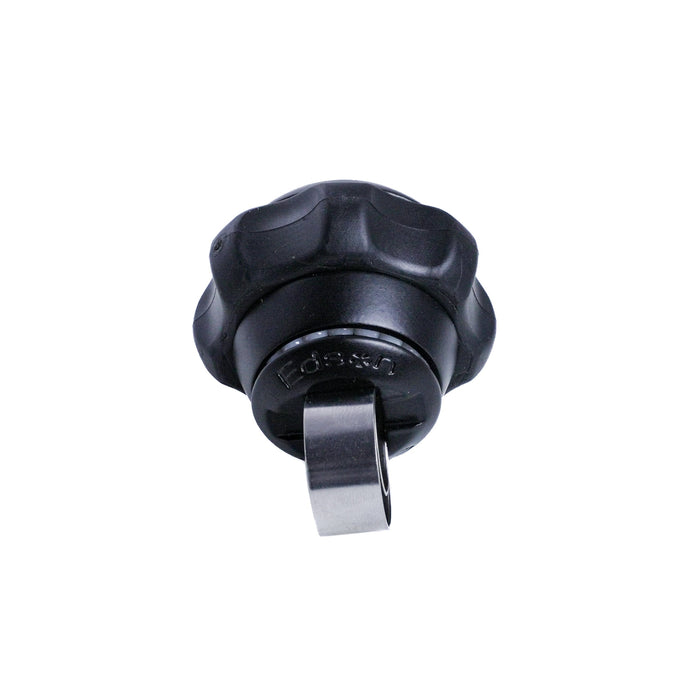 Power Knob, Comfort Grip, Black, with Hardware