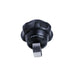 Power Knob, Comfort Grip, Black, with Hardware