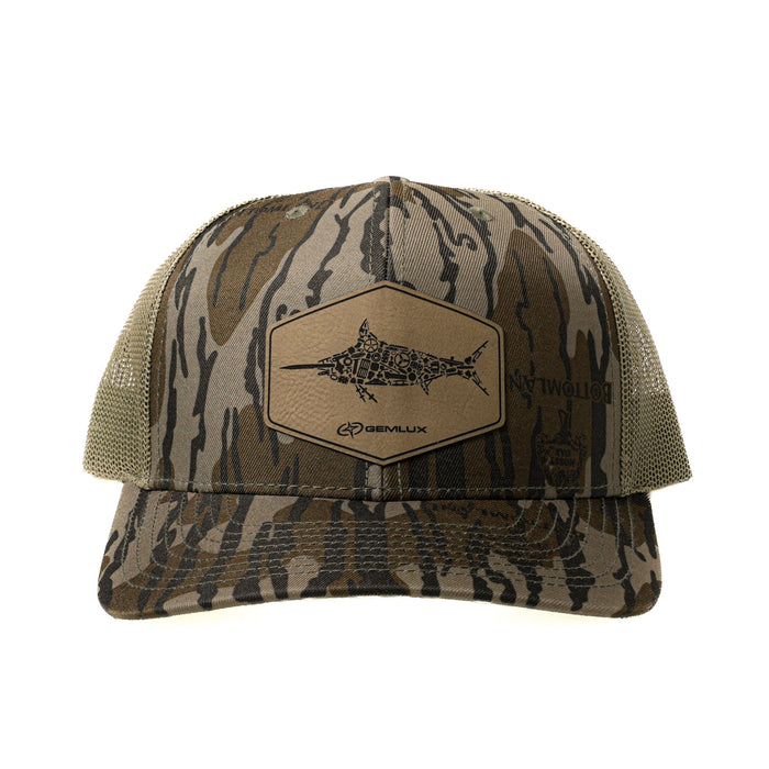 Richardson Mossy Oak Leather Patch Hat