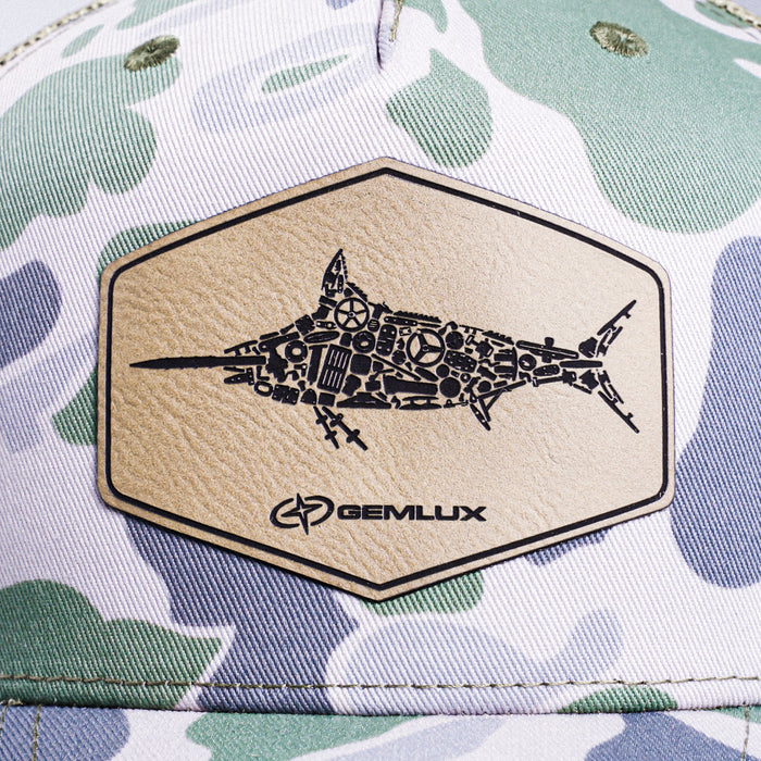 Richardson Army Olive Marsh Duck Camo Hat