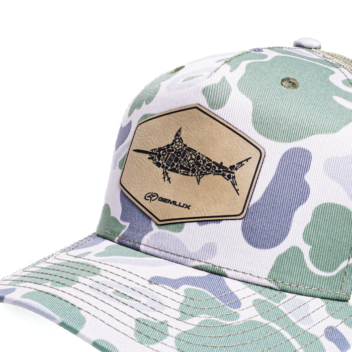 Richardson Army Olive Marsh Duck Camo Hat