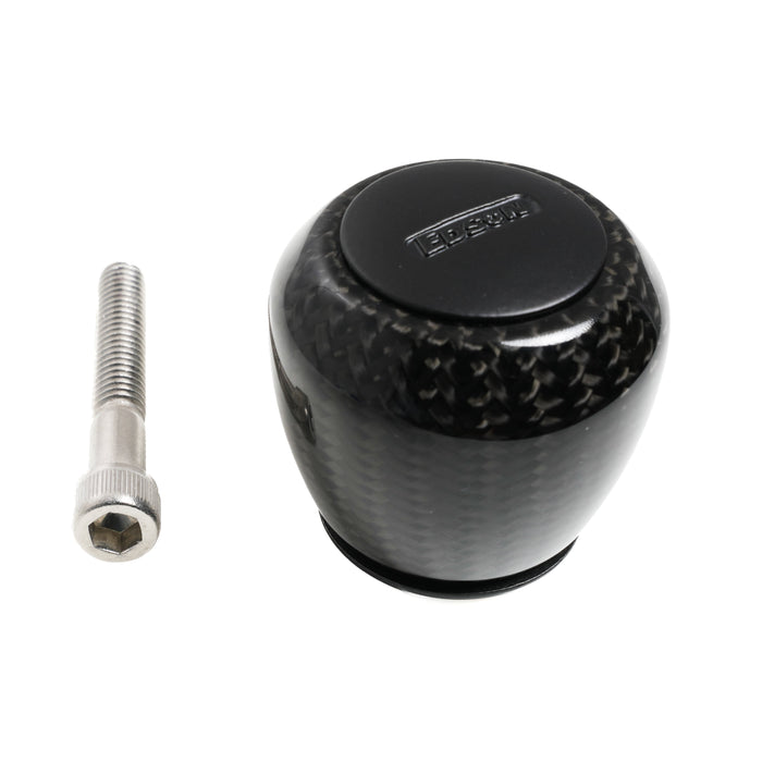 Power Knob, Carbon Shell, Black Cap, Black Base