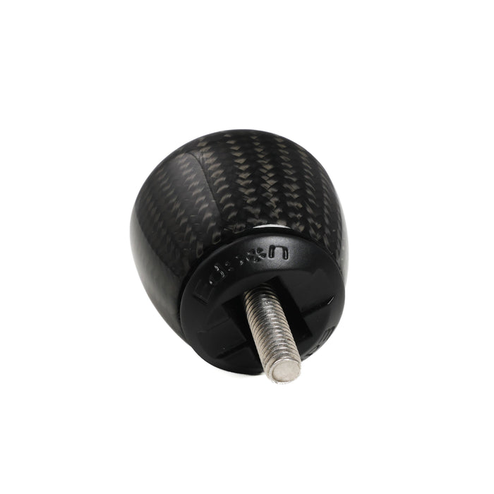 Power Knob, Carbon Shell, Black Cap, Black Base