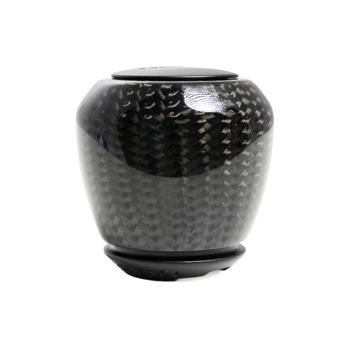 Power Knob, Carbon Shell, Black Cap, Black Base