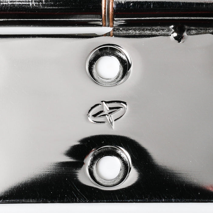 Friction Hinge 3" x 3.5", Top Mount, 6 Hole