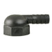 Thru Hull Adapter 1" FNPS x 5/8" Tube, 90°