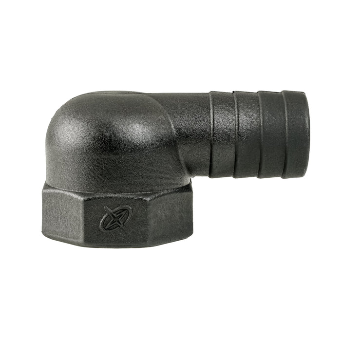 Thru Hull Adapter 1" FNPS x 1" Tube, 90°