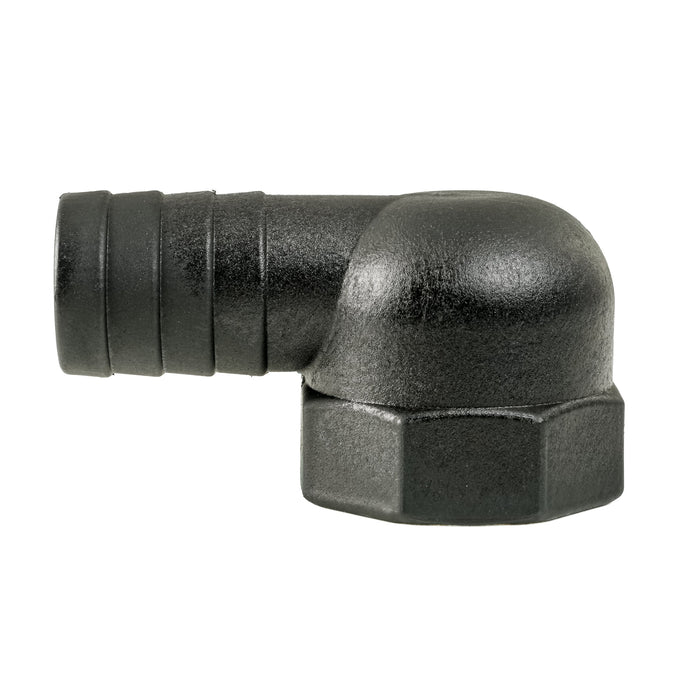 Thru Hull Adapter 1" FNPS x 1" Tube, 90°