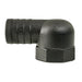 Thru Hull Adapter 1" FNPT x 1-1/8" Tube, 90°