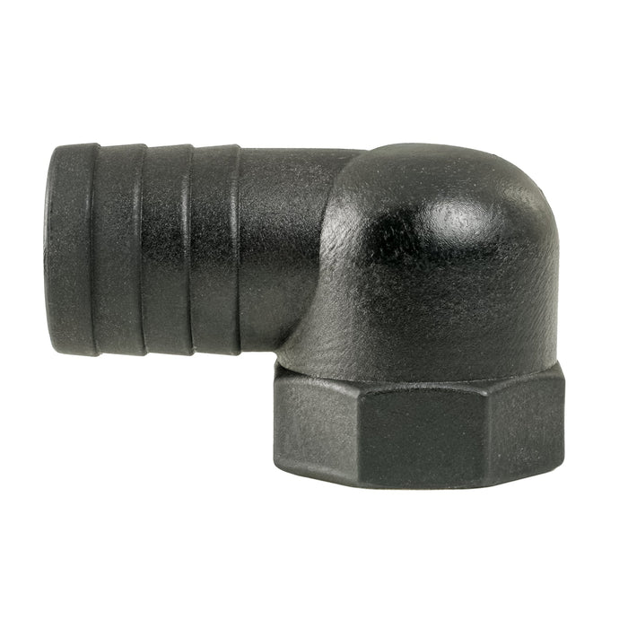 Thru Hull Adapter 1" FNPT x 1.25" Tube, 90°