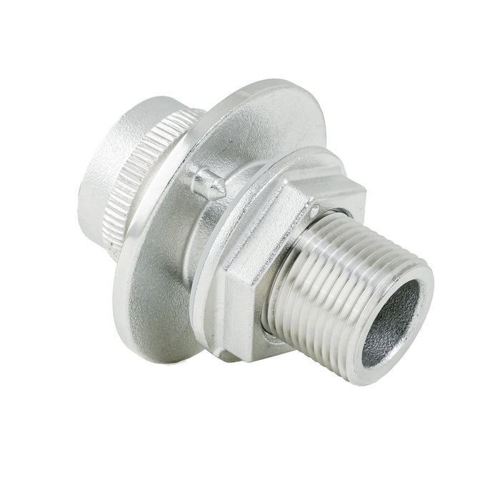 Water Inlet with Check Valve, 3/4" NPS, 3/4" GHT