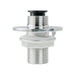 Water Outlet with Automatic Valve, 3/4" NPS, 3/4" GHT