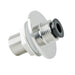 Water Outlet with Automatic Valve, 3/4" NPS, 3/4" GHT