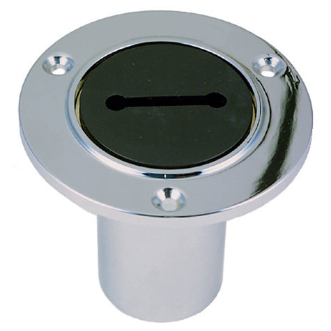 Perko 1270DPDCHR Manguera de llenado de cubierta diésel cromada de zamack de 1-1/2"