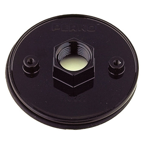 Perko 0222DP0BLK Pipe Mounting Bracket For All 02000 Base Mount Lights Black