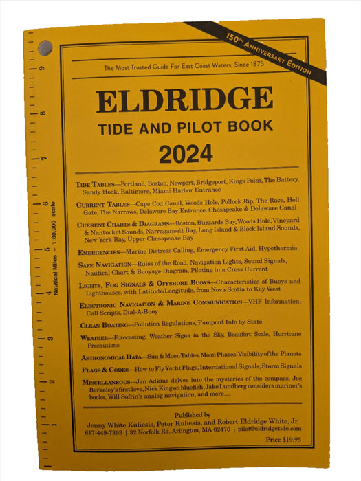 Eldridge Tide and Pilot Book 2024 - 978-1-883465-29-2