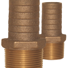 Adaptador de tubo a manguera de bronce Buck Algonquin - Manguera de 2-1/2" NPT x 2-1/2" / Derecho