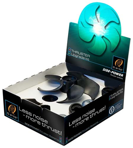 SidePower Upgrade Kit: Q-Prop Propeller | for SP155Tc and Sp200 Thrusters