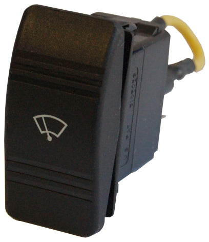 Interruptor basculante Roca para motores de limpiaparabrisas, 2 velocidades, 12/24 V