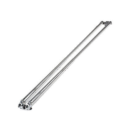 Roca W38 Pantograph Arm, 24-35", Electropolished Stainless Steel | with Washing Jet Kit