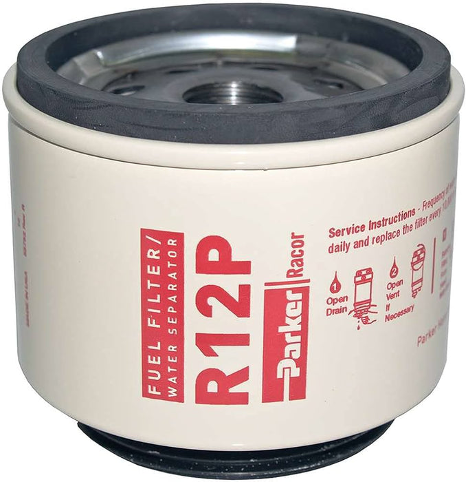 Elemento filtrante de combustible Racor R12P de 30 micras