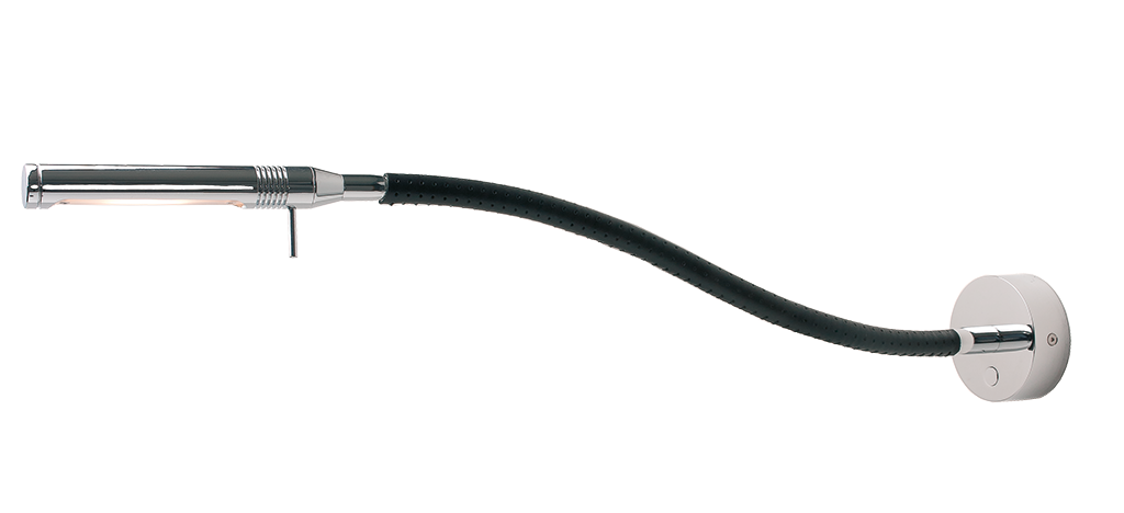Lámpara de lectura de mesa Imtra Lighting Rugen | Dorada, cuero marrón, 500 mm, Dim2Warm, 10-30 V CC