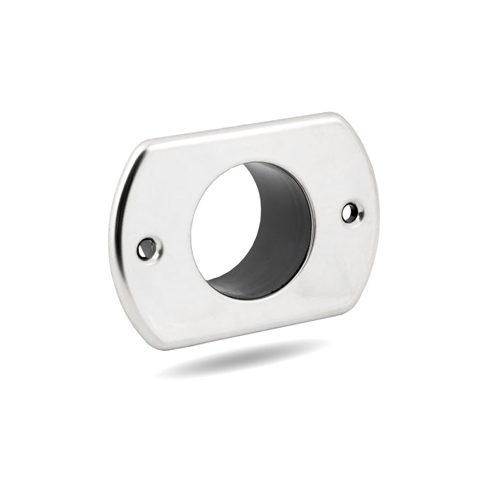 Whitecap S-0097 Stainless Steel/Nylon Rod Tube Flange