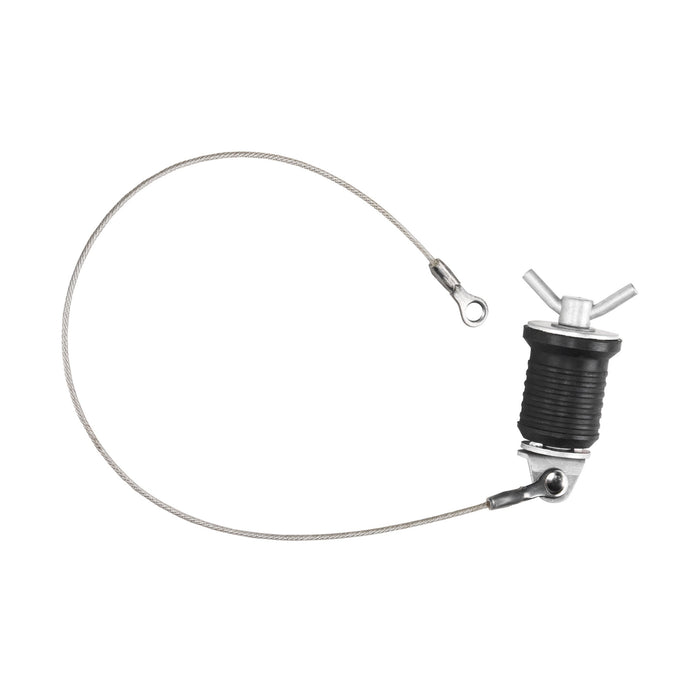 Whitecap S-0211 Tee Handle Drain Plug With Ss Cable & Nut