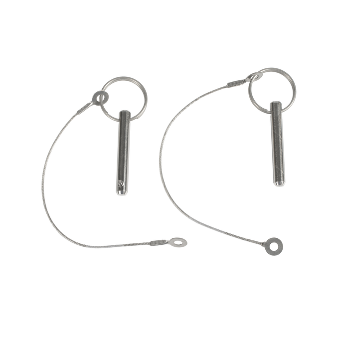 Whitecap S-1019 Stainless Steel Quick Release Pin With Lanyard & Tab