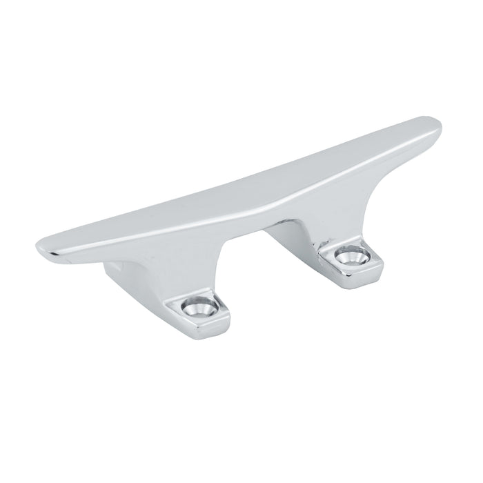 Whitecap Hollow Base 6" Chrome Plated Zamac Cleat - Freshwater Use Only