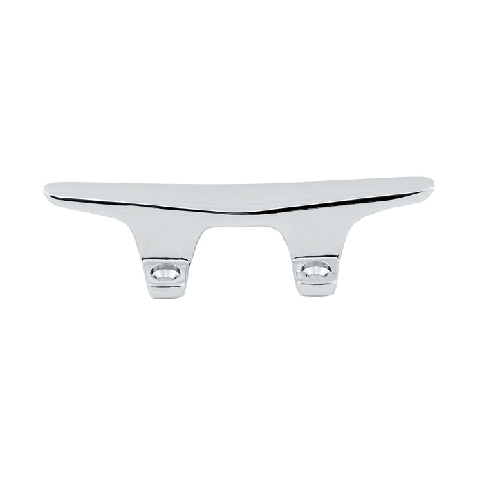 Cornamusa de zamac cromada de 4-1/2" con base hueca Whitecap - Solo para agua dulce