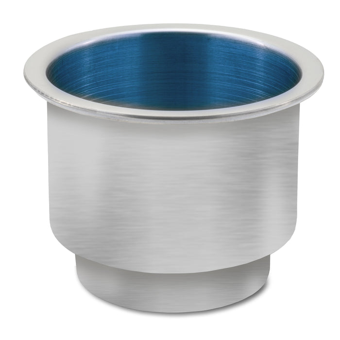 Whitecap S-3511B Stainless Steel Flush Cup Holder With Blue Led Light
