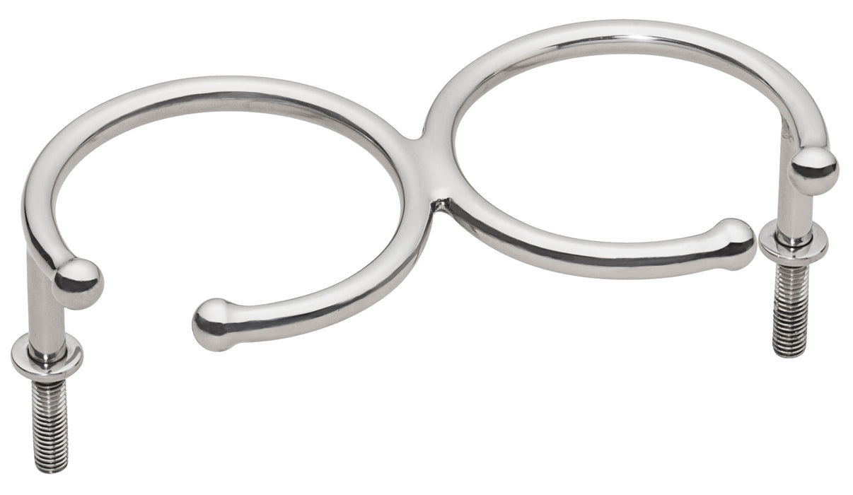Whitecap Stainless Steel Top Mount Ring Cup Holders Stud Mount S-3512 S-3513 S-3514 S-3515