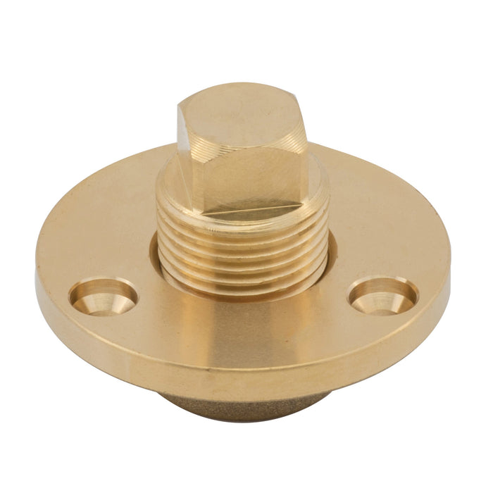 Whitecap S-5051 6351 Garboard Drain Plugs 2 Inch Bronze Stainless Steel