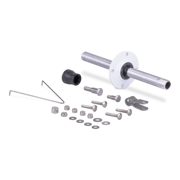Dometic Steering Connection Components, 90 Degree Splashwell Mounting Kit