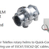 Dometic Helm Fitting Package QC II Helm Converter