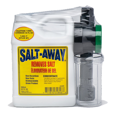 Salt-Away Concentrate Kit with Mixing Unit – 32 fl oz (946 mL)